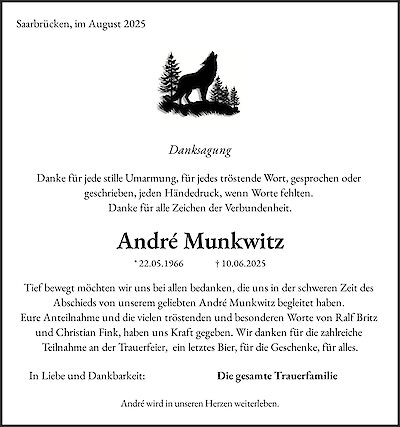 Andr&eacute; Munkwitz, Heusweiler