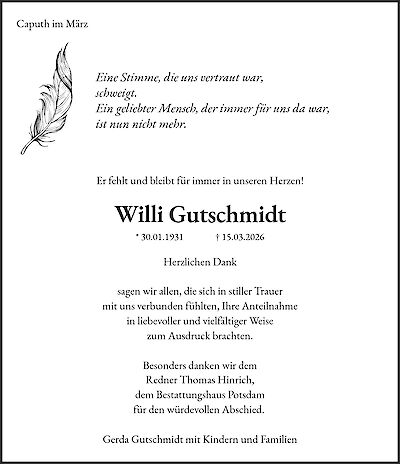 Willi Gutschmidt