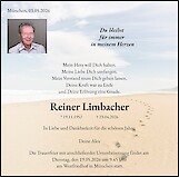 Traueranzeige Reiner Limbacher